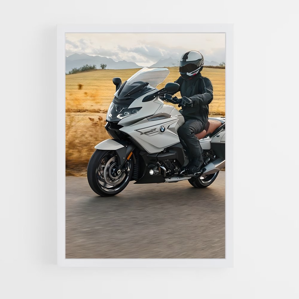 Poster Moto Silver Adventure – affiche BMW Motorrad (vue 3)